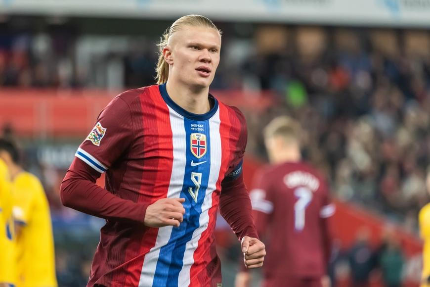 Norové vstřelili jedenáct gólů. Soupeře zničil Haaland, spoluhráč dal čtyři za půl hodiny