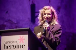 Aňa Geislerová svou řečí o sebevědomí inspirovala i dojala.