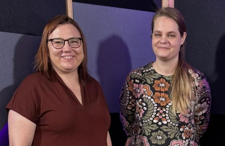 Výzkumnice Zuzana Sekeráková Búriková a Veronika Valkovičová