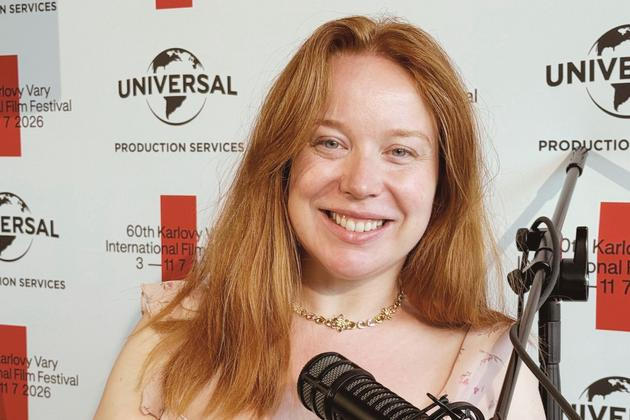 Alena Doláková v podcastu Hlas Heroine. Uvolněná a schválně bez make-upu.
