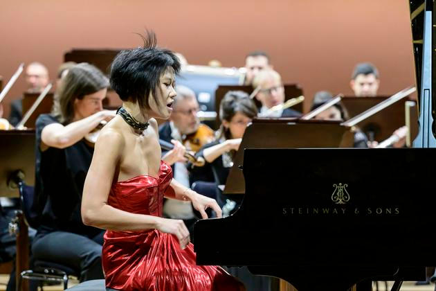 Klavíristka Yuja Wang